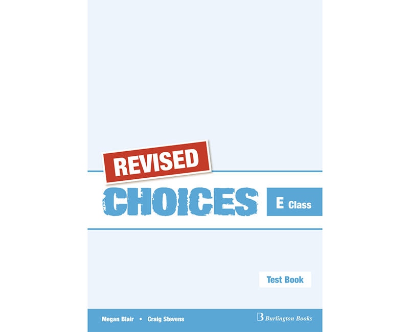  REVISED CHOICES FOR E CLASS TEST BOOK
