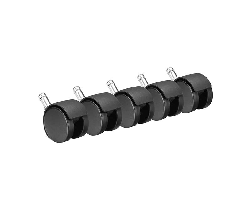 Ροδάκια PU για καρέκλες γραφείου 5τμχ