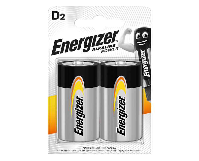 ΜΠΑΤΑΡΙΑ ALKALINE POWER D, 2 ΤΜΧ