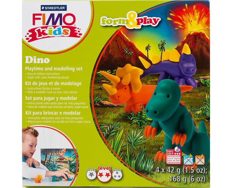 ΣΕΤ ΚΑΛΟΥΠΙΑ  "DINOSAURS" FIMO STAEDTLER