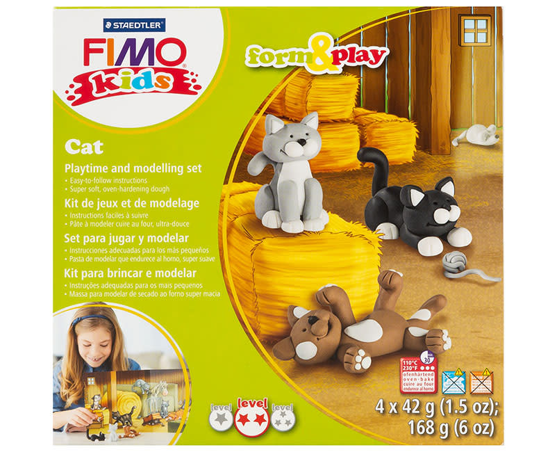 ΣΕΤ ΚΑΛΟΥΠΙΑ  "CATS" FIMO STAEDTLER