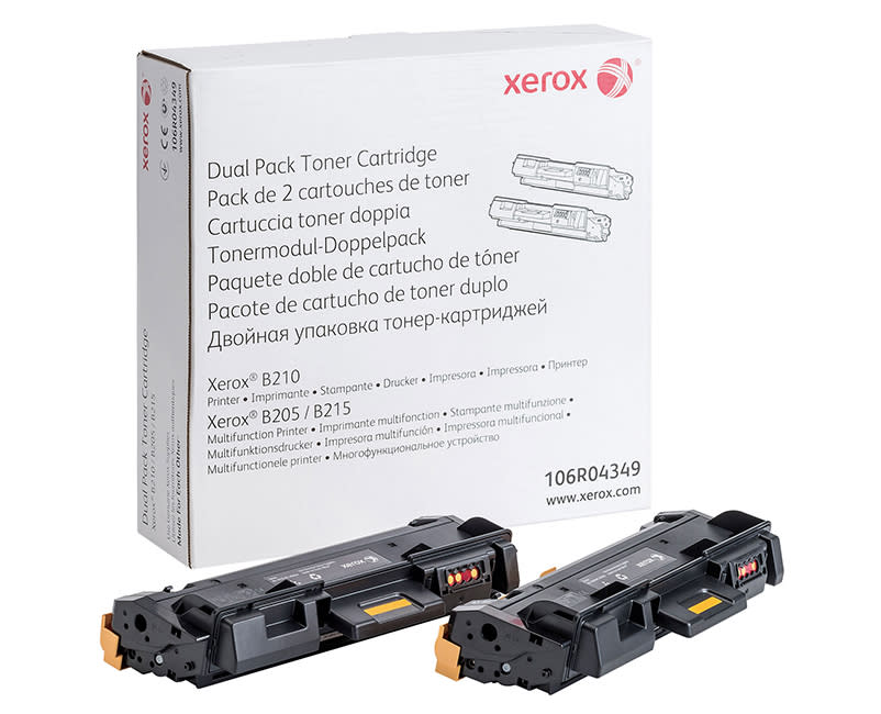Toner Xerox 106R04349 Black Dual pack