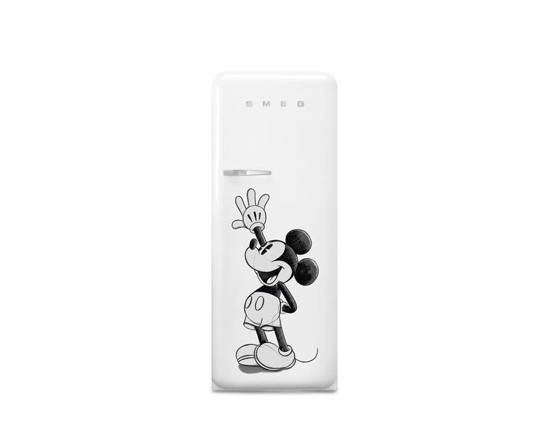 Smeg Μονόπορτο Ψυγείο FAB28RDMM4 Mickey