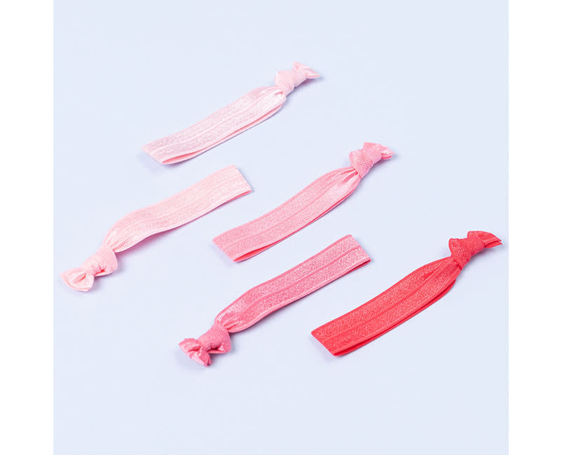 ΛΑΣΤΙΧΑ ΜΑΛΛΙΩΝ PINK 5ΤΕΜ SENTIO