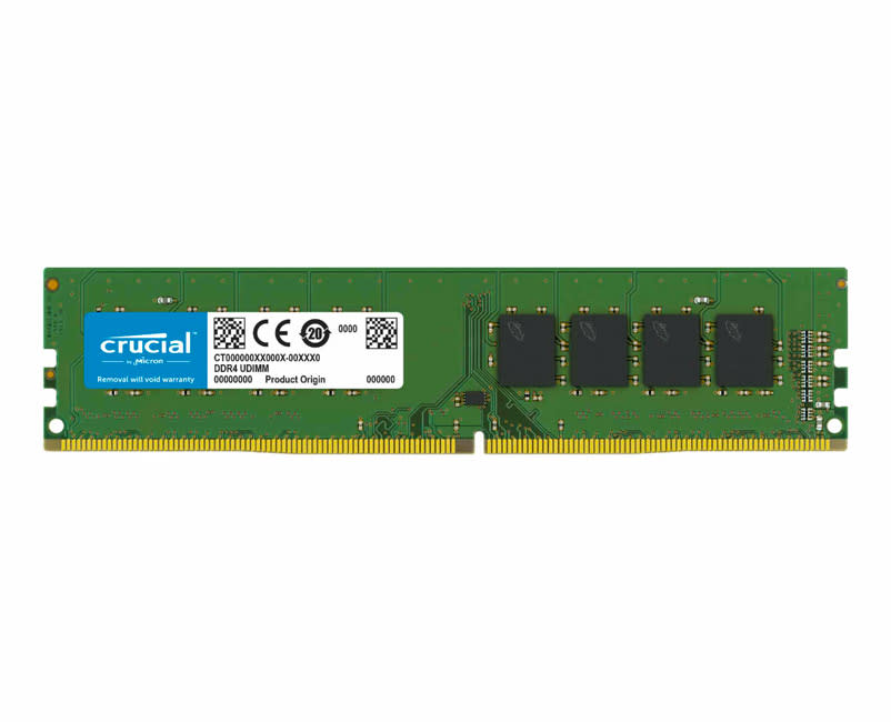 RAM Desktop Crucial 4GB 2666MHz DDR4