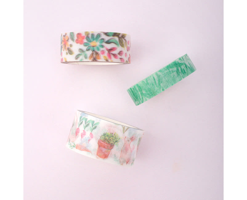 WASHI TAPE FARM MEADOW 3ΤΕΜ