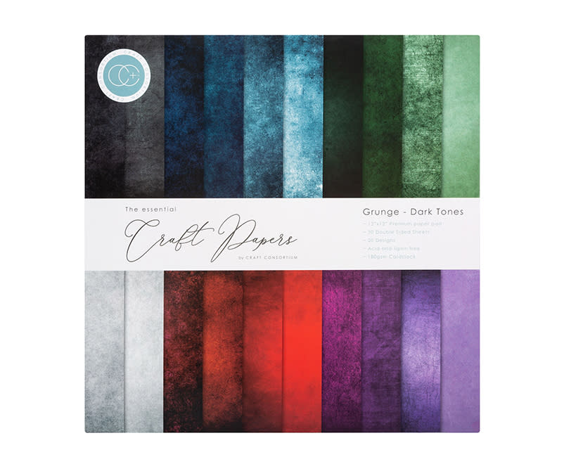 CRAFT PAPER DARK TONES 30ΦΥΛΛΑ