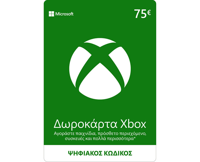 Microsoft Xbox Live 75 EUR ESD Card