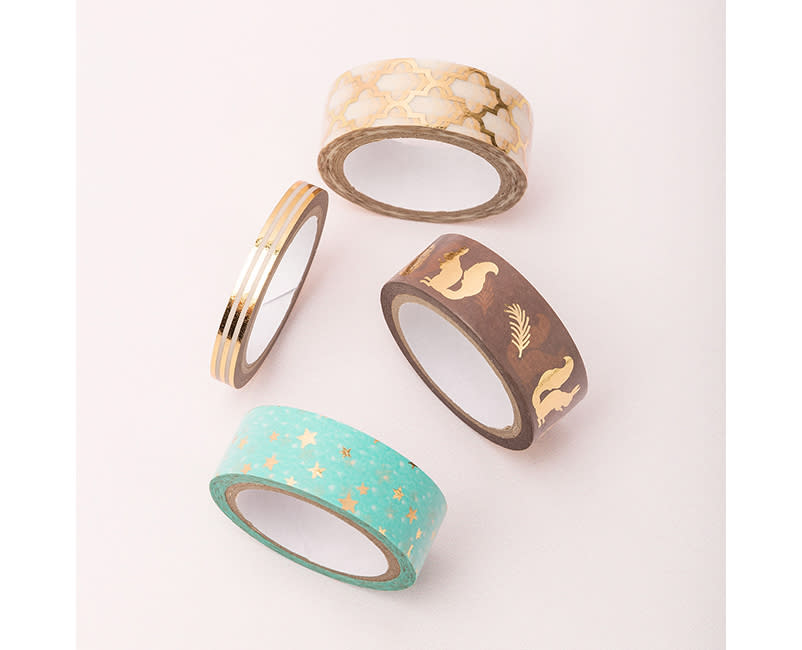 WASHI TAPE NUTS 4ΤΜΧ FOLIA