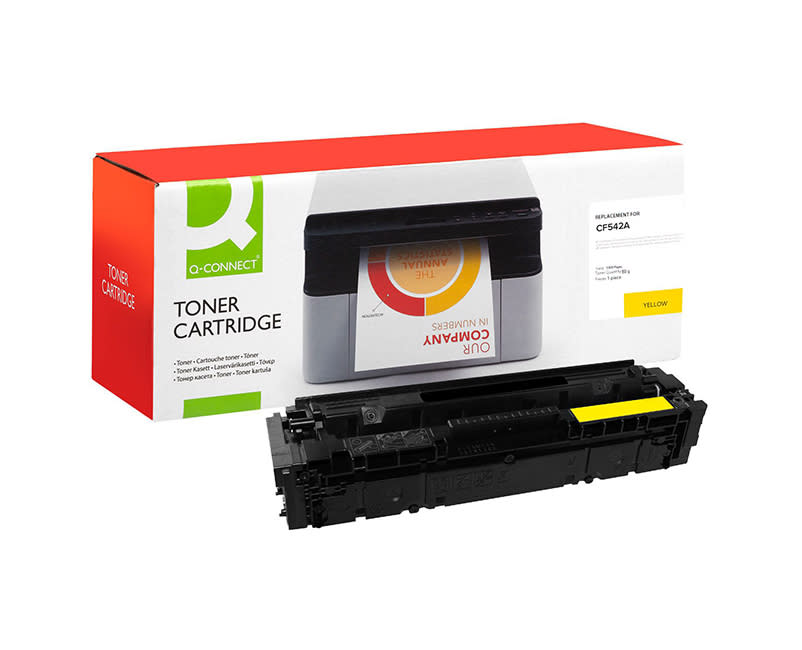 Toner Q-Connect CF542A Yellow