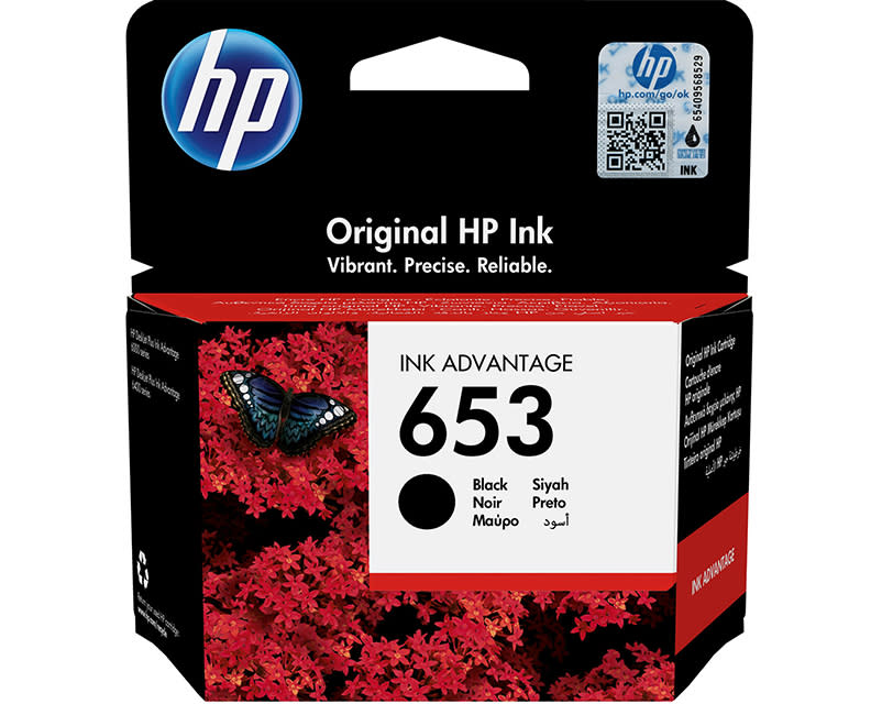 Μελάνι HP 653 Black