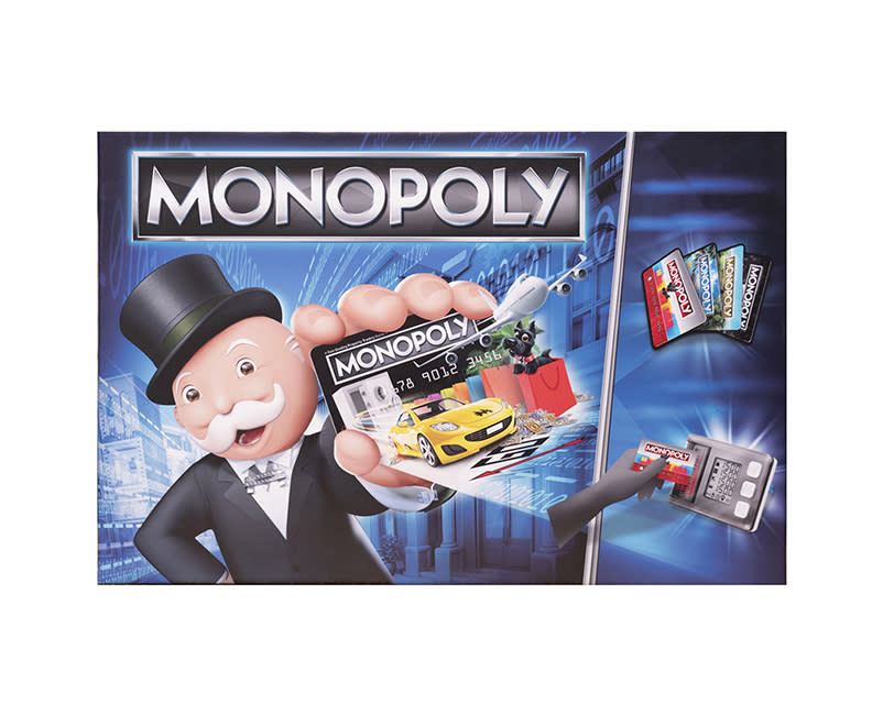 MONOPOLY SUPER ELECTRONIC BANKING HASBRO