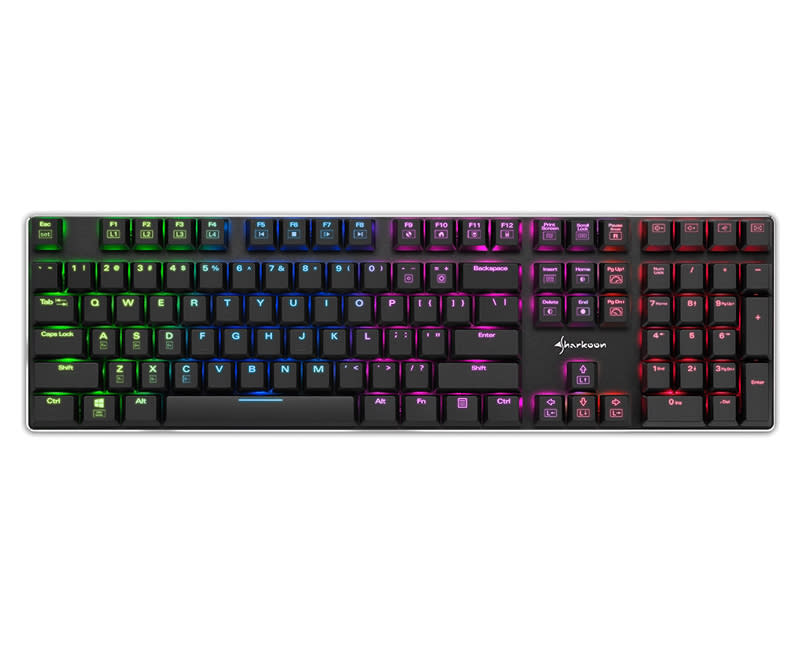 Sharkoon Πληκτρολόγιο Pure Writer Blue