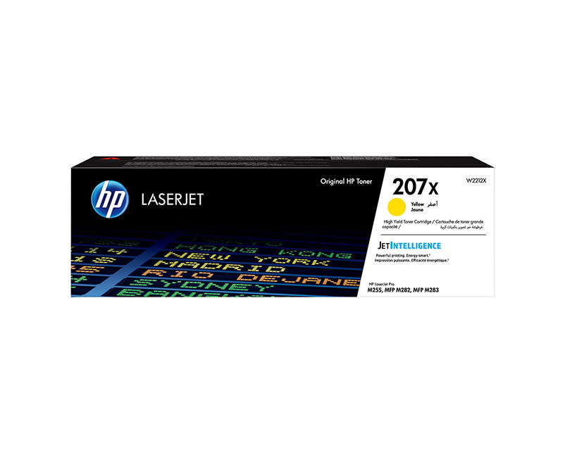 Toner HP 207X yellow
