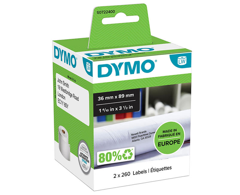 Dymo Χαρτοταινία Ετικετογράφου 89mmX36mm