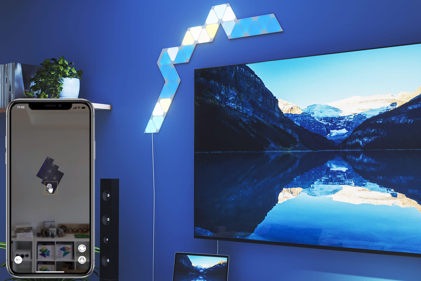 3596117-Tile-7-Nanoleaf-Triangles-Mini-AR