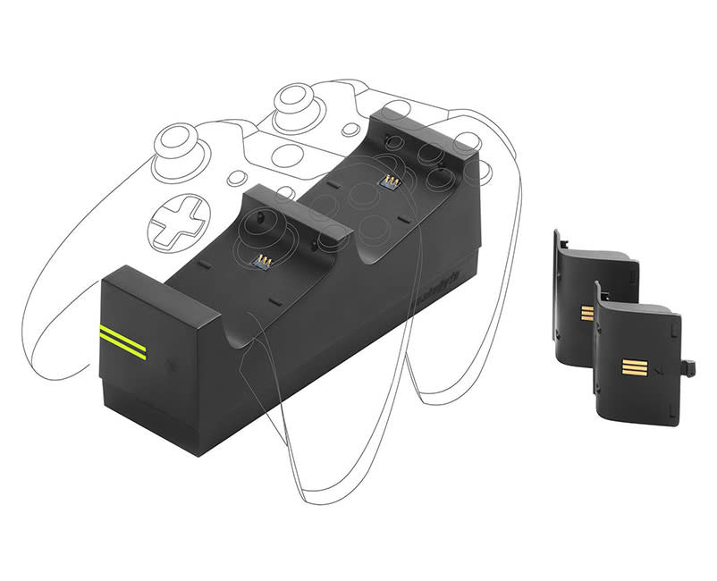Snakebyte XBOX1 Twin Charge X Black at glance