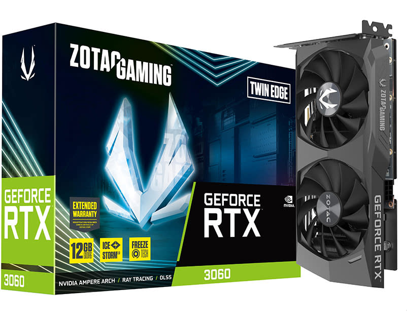 Zotac GeForce RTX 3060 Twin Edge at glance