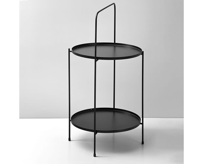 ΤΡΑΠΕΖΑΚΙ ΜΑΥΡΟ 2 ΕΠΙΠΕΔΑ SENTIO