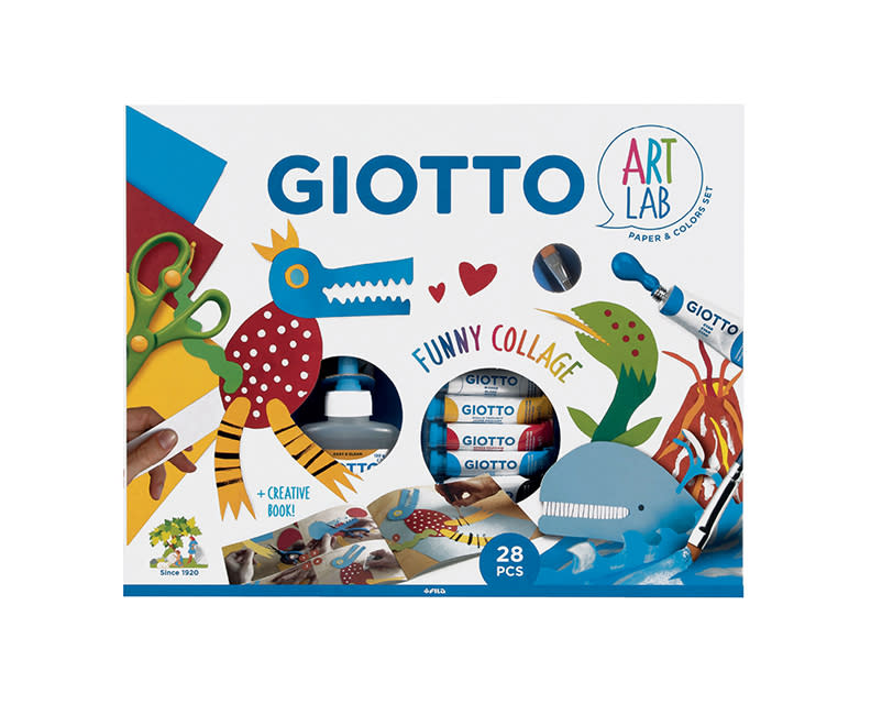 ΣΕΤ ΖΩΓΡΑΦΙΚ ART LAB FUNNY COLLAGE GIOTT