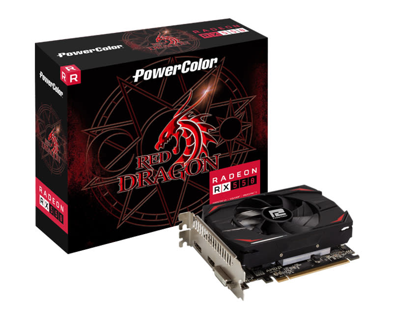 PowerColor Radeon™ RX 550 Red Dragon