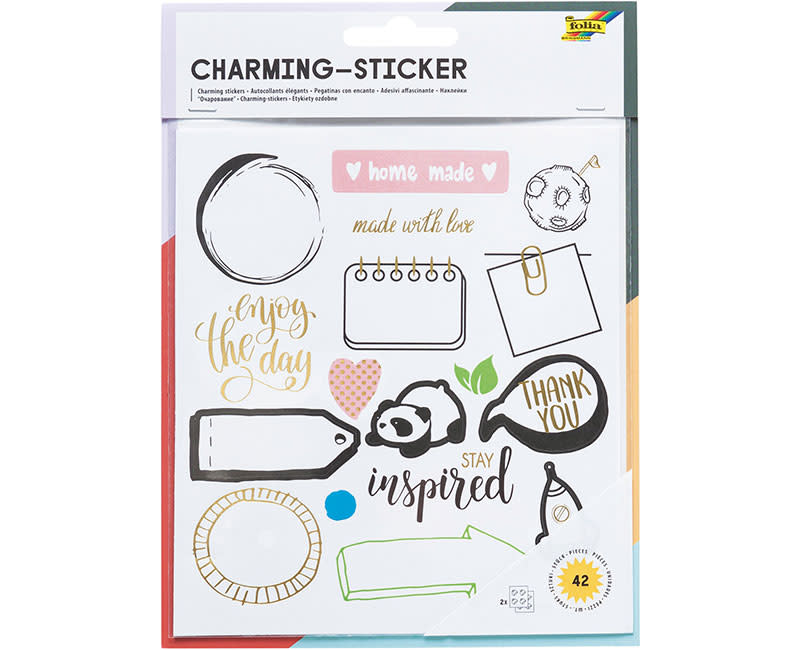 ΑΥΤΟΚΟΛΛΗΤΑ CHARMING II 42ΤΕΜ. FOLIA