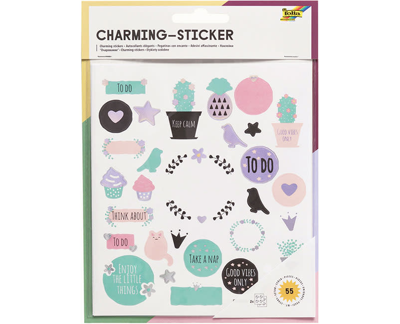 ΑΥΤΟΚΟΛΛΗΤΑ CHARMING IV 55ΤΕΜ. FOLIA