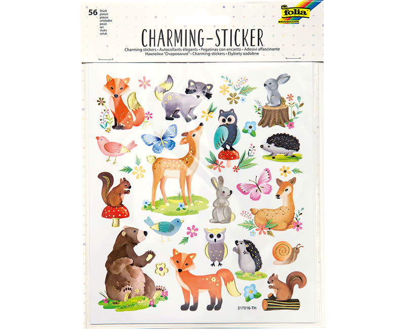 ΑΥΤΟΚΟΛΛΗΤΑ WOODLAND 56ΤΕΜ. FOLIA