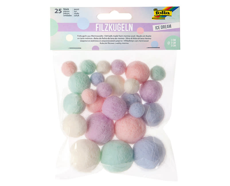 ΤΣΟΧΙΝΑ POM PON ICE CREAM 25ΤΕΜ. FOLIA