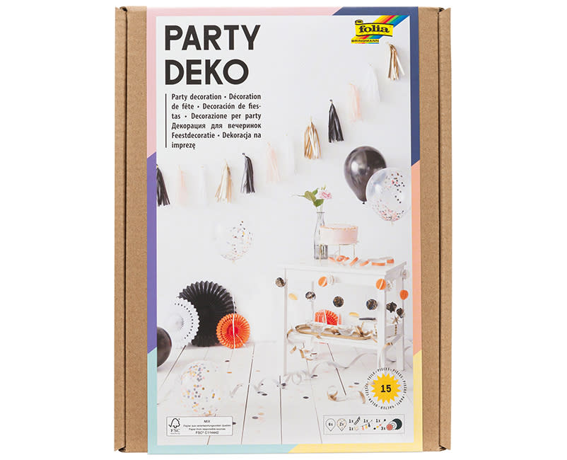 DIY KIT ΔΙΑΚΟΣΜΗΣΗΣ PARTY 15ΤΕΜ. FOLIA