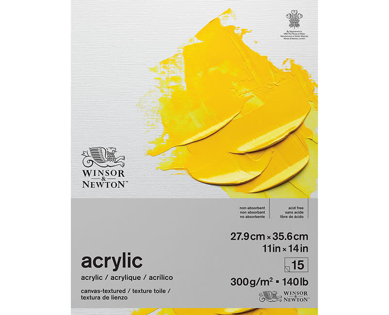 ΜΠΛΟΚ W&N ΑΚΡΥΛ 300ΓΡ 28Χ36 15ΦΥΛΛΑ