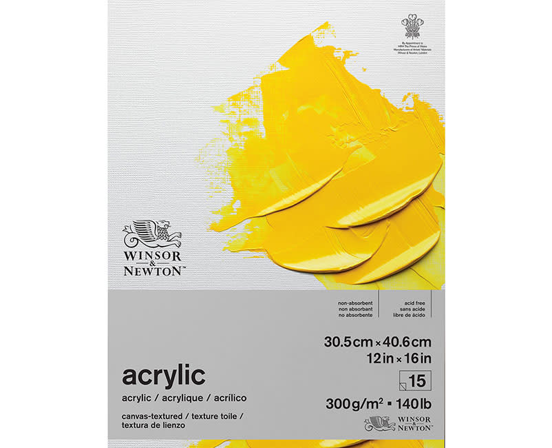 ΜΠΛΟΚ W&N ΑΚΡΥΛ 300ΓΡ 31Χ41 15ΦΥΛΛΑ