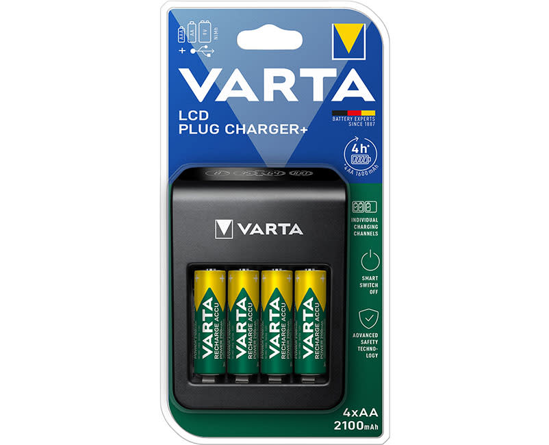 Varta Φορτιστής μπαταριών LCD Plug