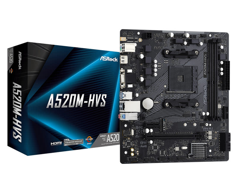 ASRock A520M-HVS