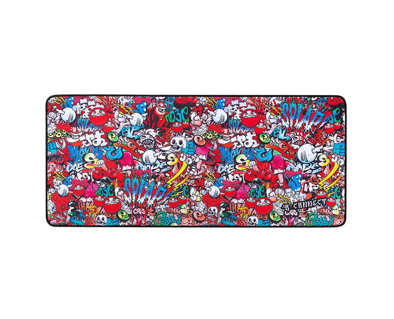 Mousepad Q-Connect 90x40 Graffiti Printe