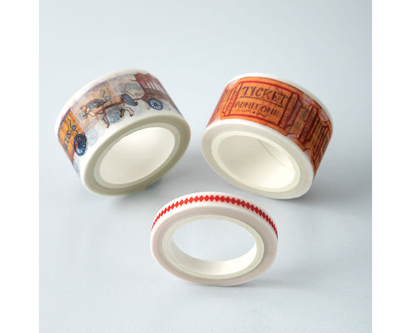 WASHI TAPE CIRCUS 3ΤΕΜ. CRAFT