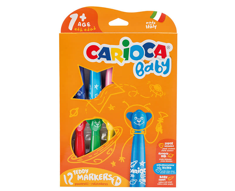 ΜΑΡΚΑΔΟΡΟΙ BABY TEDDY 12ΤΕΜ. CARIOCA