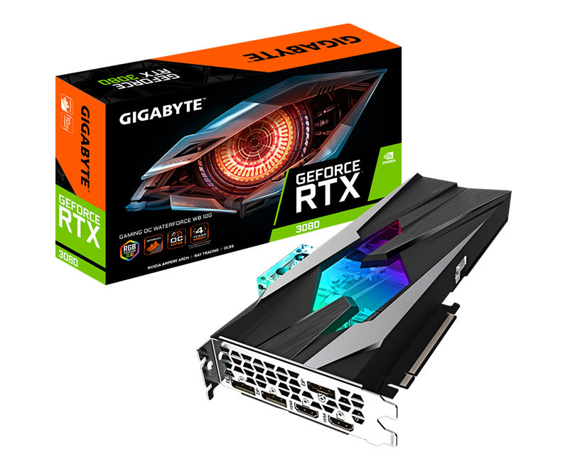 Gigabyte GeForceRTX3080 GAMING OC WB at glance