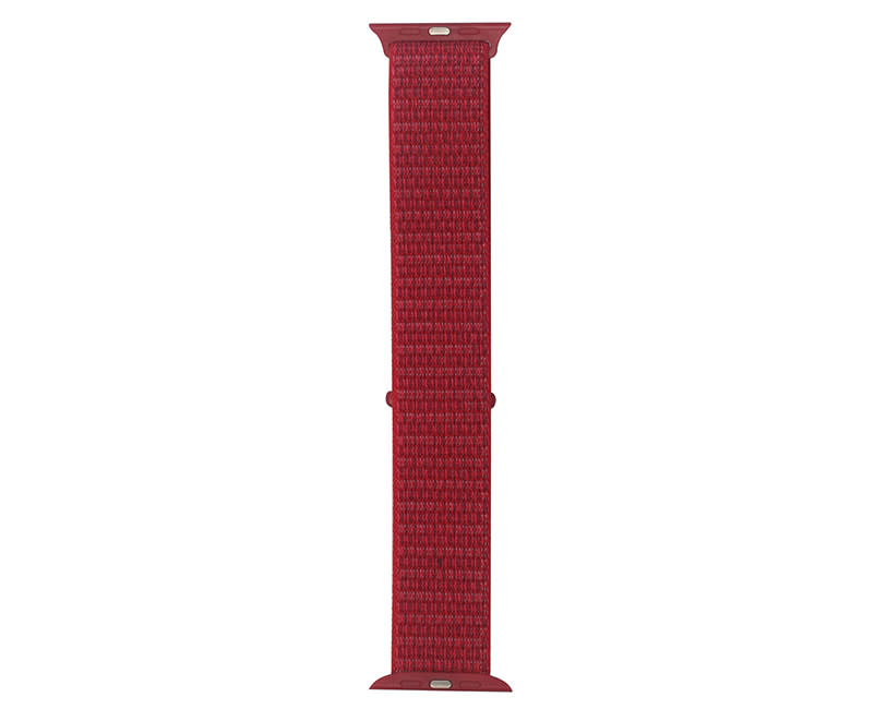 Sentio Nylon Strap Apple Watch 44mm Red