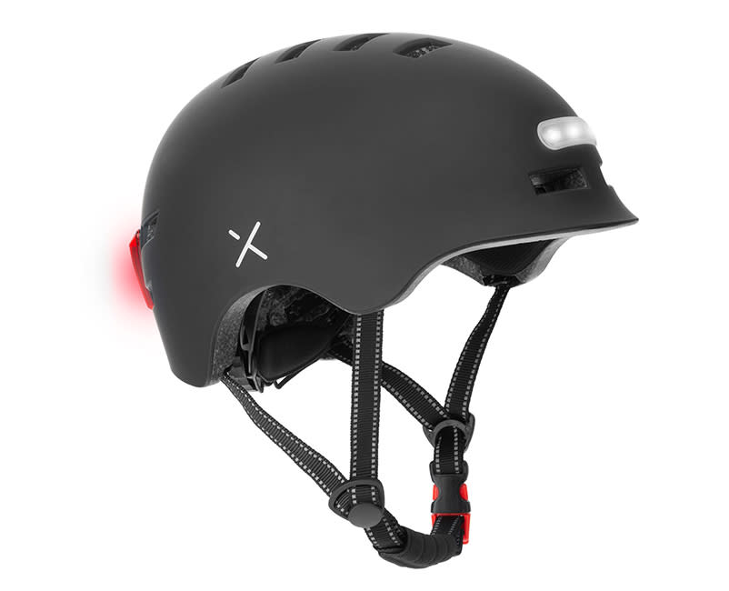 Turbo-X Κράνος με Led φως Μαύρο at glance