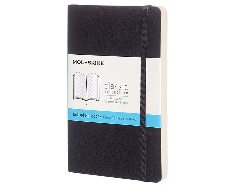 ΣΗΜΕΙΩΜ DOTTΕD POCKET ΜΑΥΡΟ ΜΕ ΜΑΛ. ΕΞΩΦ