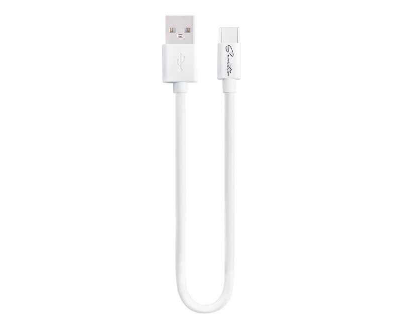 Sentio Καλώδιο usb to type C 0,2m White