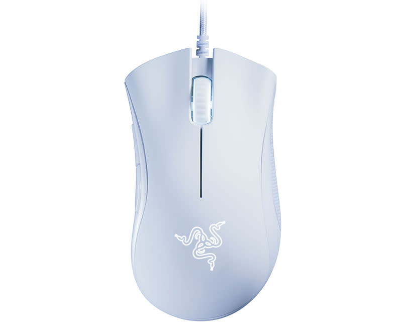 Razer Deathadder Essential White at-glance