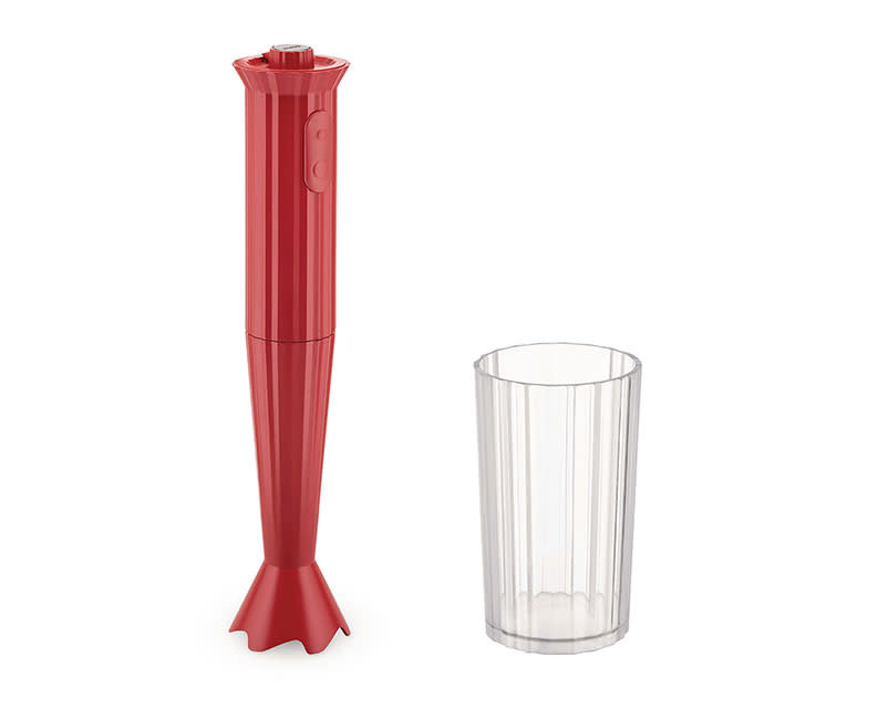 Alessi Ραβδομπλέντερ Plissé Red MDL10 R