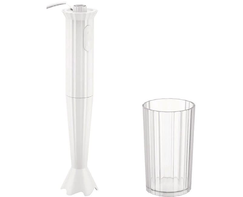 Alessi Ραβδομπλέντερ Plissé White