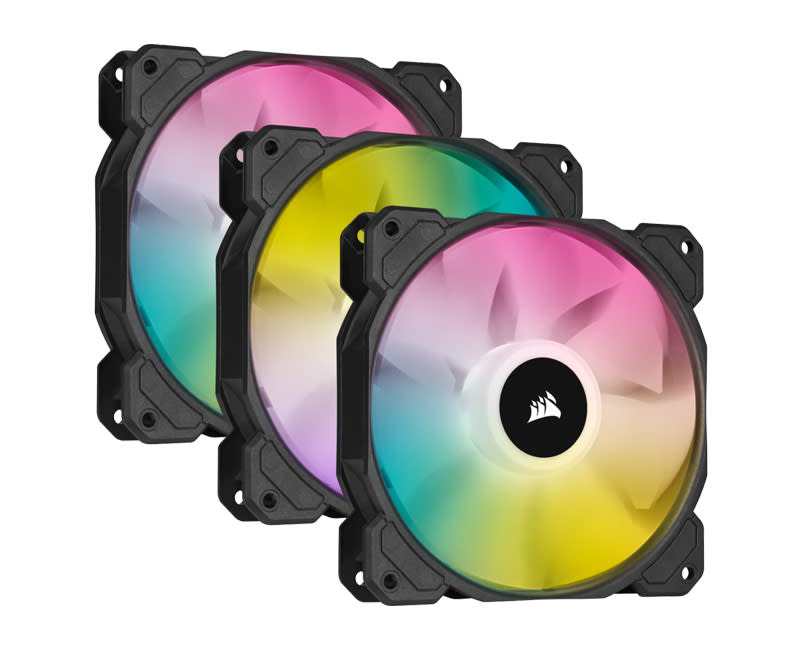 iCUE SP120 RGB ELITE 120mm PWM Fan 3P WHT