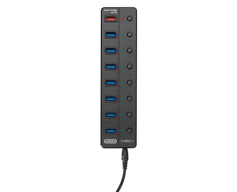 Turbo-X USB Hub 320 8-Port USB 3.2