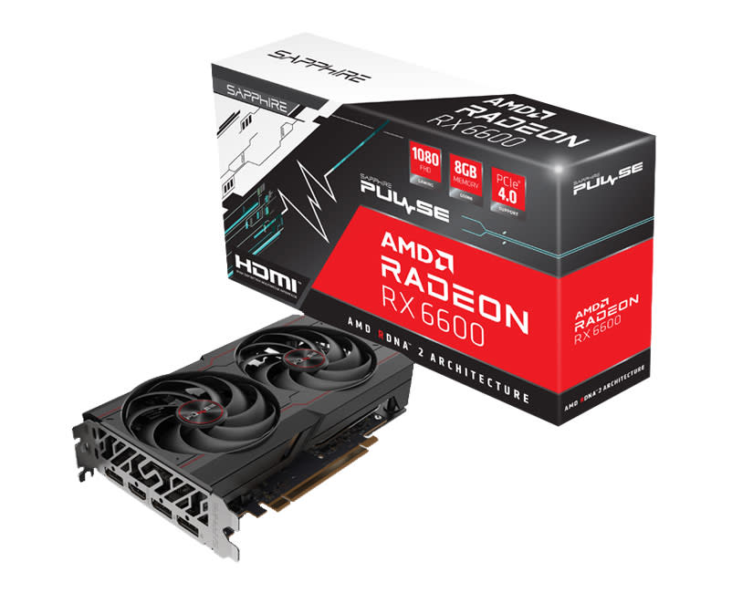 Sapphire Radeon™ RX 6600 Pulse