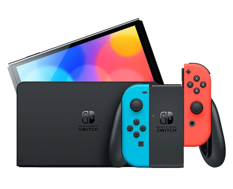 Nintendo Switch OLED Red & Blue