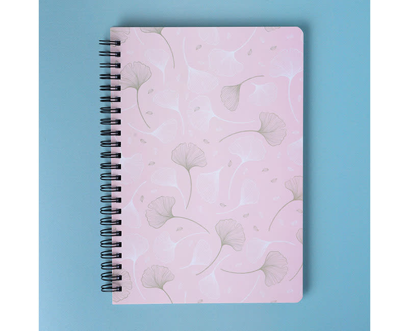 ΣΗΜΕΙΩΜΑΤΑΡΙΟ PINK CALM LEAVES SENTIO